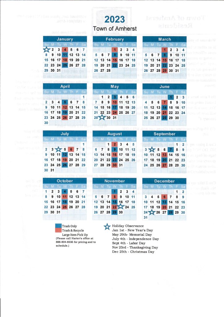 Calendar • Town of Amherst • CivicEngage